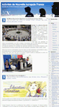 Mobile Screenshot of news.nouvelle-acropole.fr