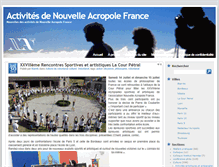 Tablet Screenshot of news.nouvelle-acropole.fr